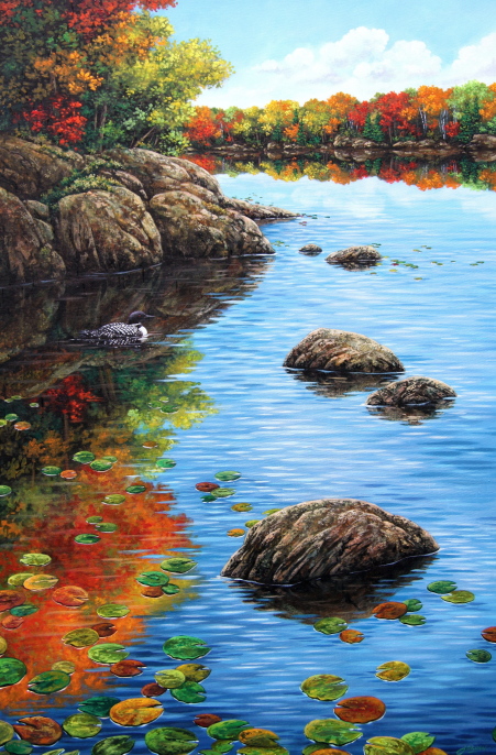 Loon & Lily Pads