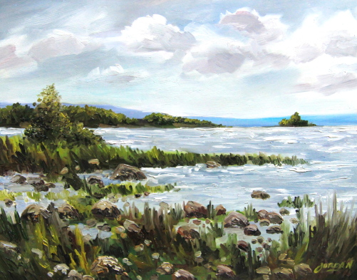 Near Barrie Island