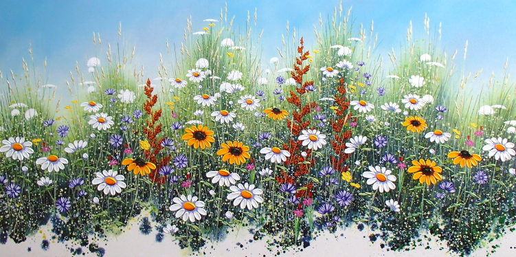 Blue Sky Blossoms